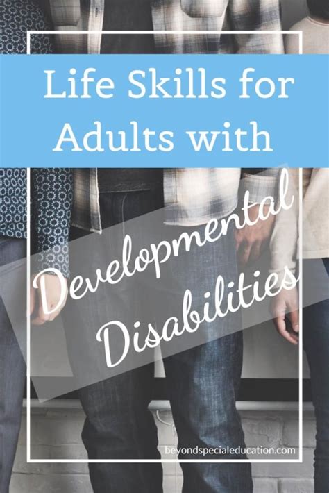 living skills adults developmental disabilities Reader